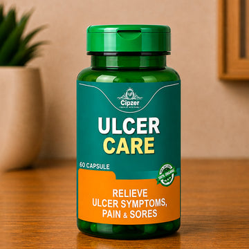 Cipzer Ulcer Care Capsule 60's | Ayurvedic Stomach Ulcer, Acidity & Digestive Support Capsules