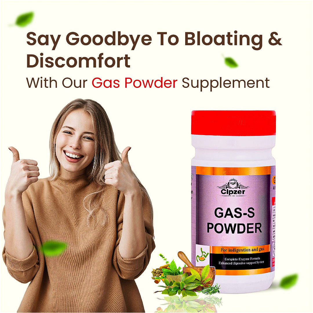 Gas Powder Gas-S-Powder 50 GM – Fast Relief from Gas, Acidity & Indigestion