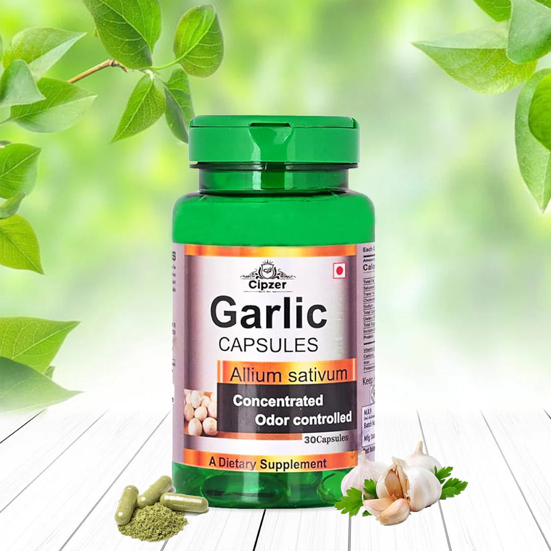 Garlic SoftGel Capsule 30's - Cipzer