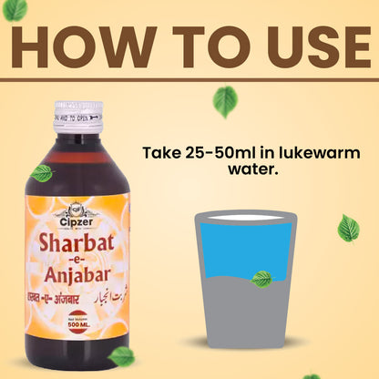 Sharbat-E-Anjabar 500 ML - Cipzer