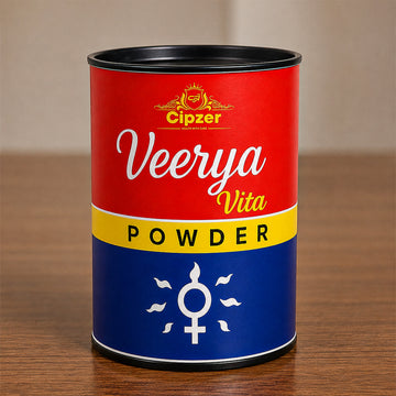 Cipzer Veerya Vita Powder 100gm | Ayurvedic Herbal Vitality & Stamina Support Powder