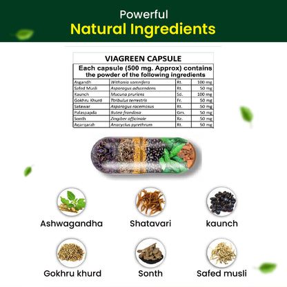 Viagreen Capsule 60's