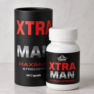 Cipzer Xtra Man Capsule Maximum Strength 60 Capsules | Ayurvedic Men's Vitality & Stamina Support
