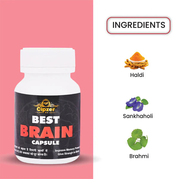 Brain Power Prash 400 GM + Best Brain Capsule 60's