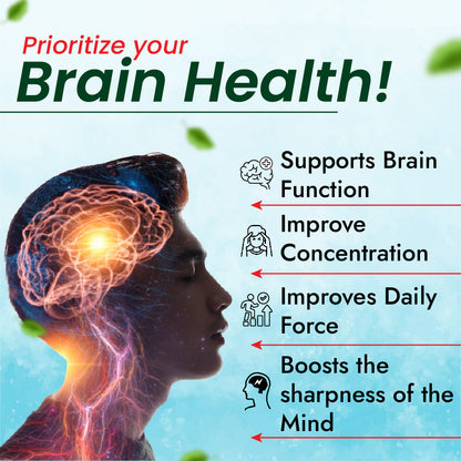 Brain Power Prash 400 GM + Best Brain Capsule 60's