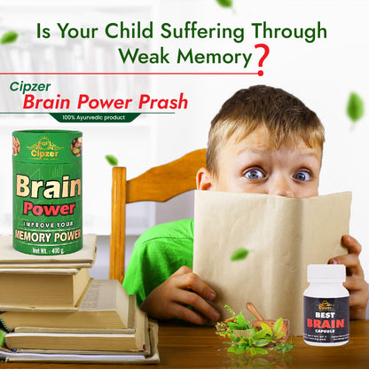 Brain Power Prash 400 GM + Best Brain Capsule 60's