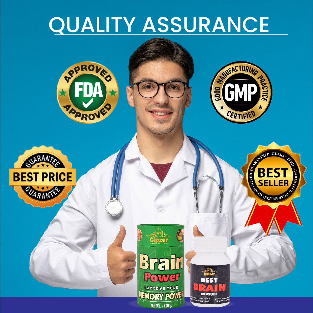 Brain Power Prash 400 GM + Best Brain Capsule 60's