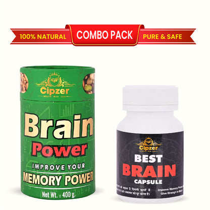 Brain Power Prash 400 GM + Best Brain Capsule 60's