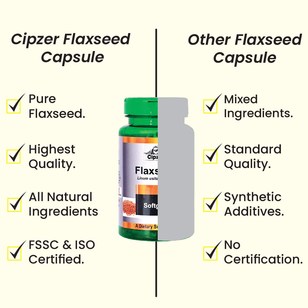 Flaxseed Soft Gel Capsule 60's