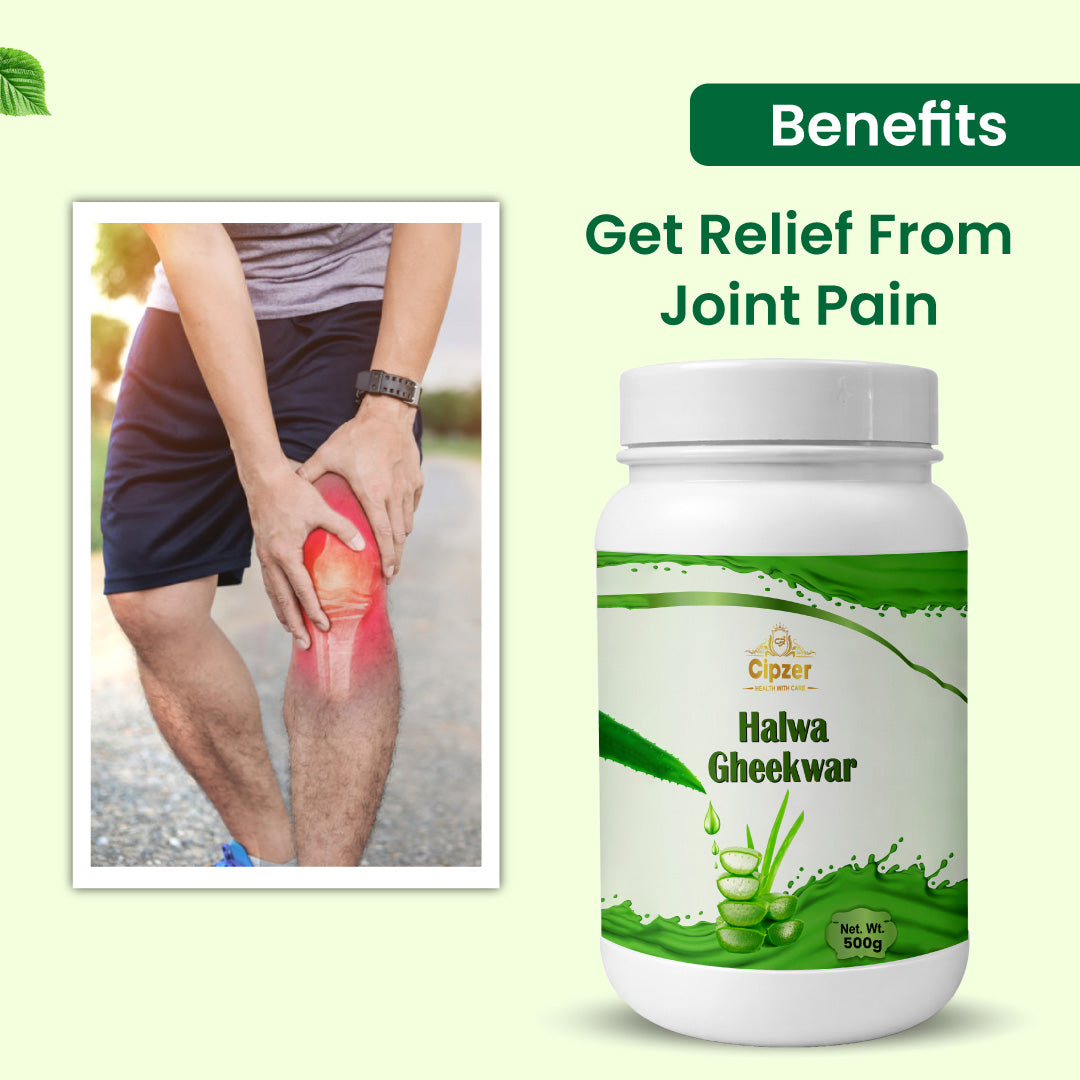 Cipzer Halwa Gheekwar Herbal Unani Supplement with Aloe Vera for Strength & Wellness