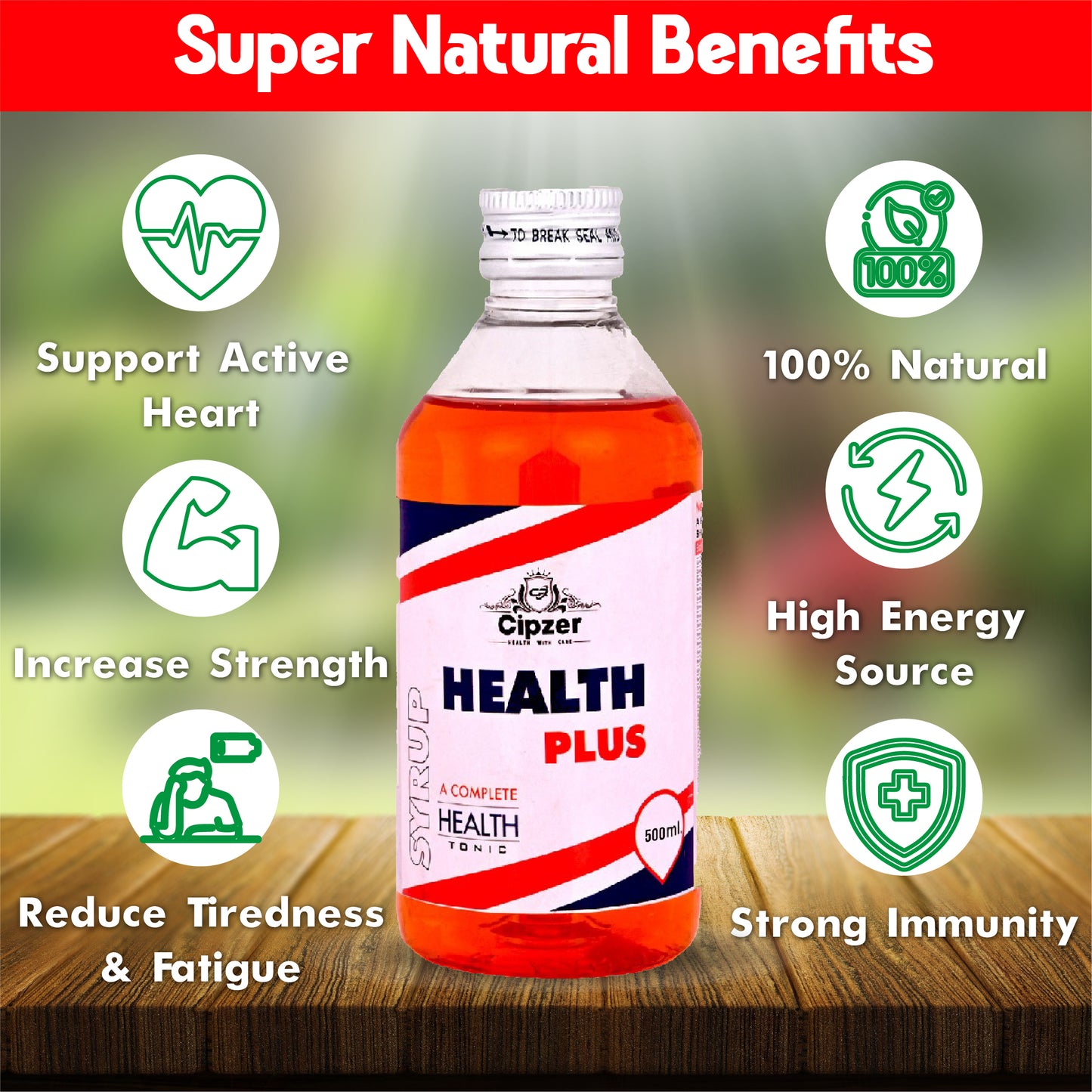 Health Plus Syrup 500 ML