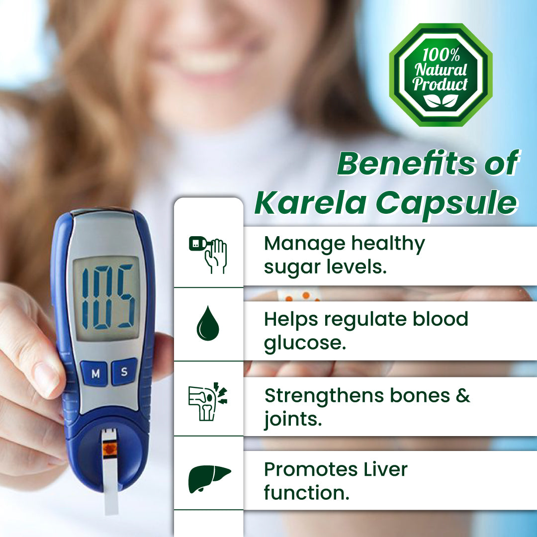 Karela Capsule 30's