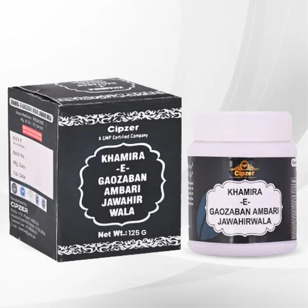 KHAMIRA-E-GAOZABAN AMBARI JAWAHIR WALA 125 GM