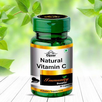 Natural Vitamin-C Capsule 30's - Cipzer