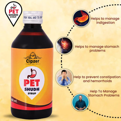 Pet Sudh Syrup 100 ML - Cipzer