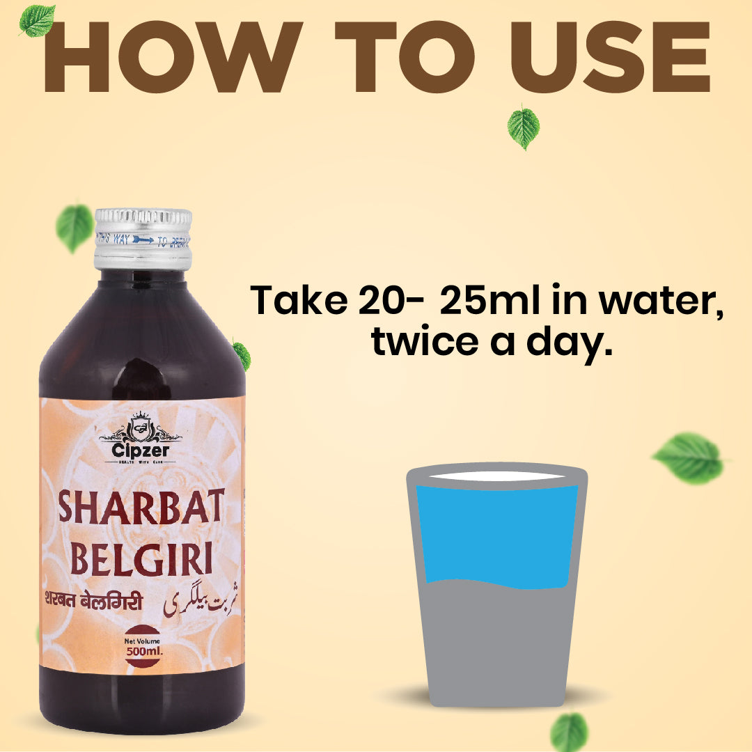 Sharbat Belgiri 500 ML - Cipzer